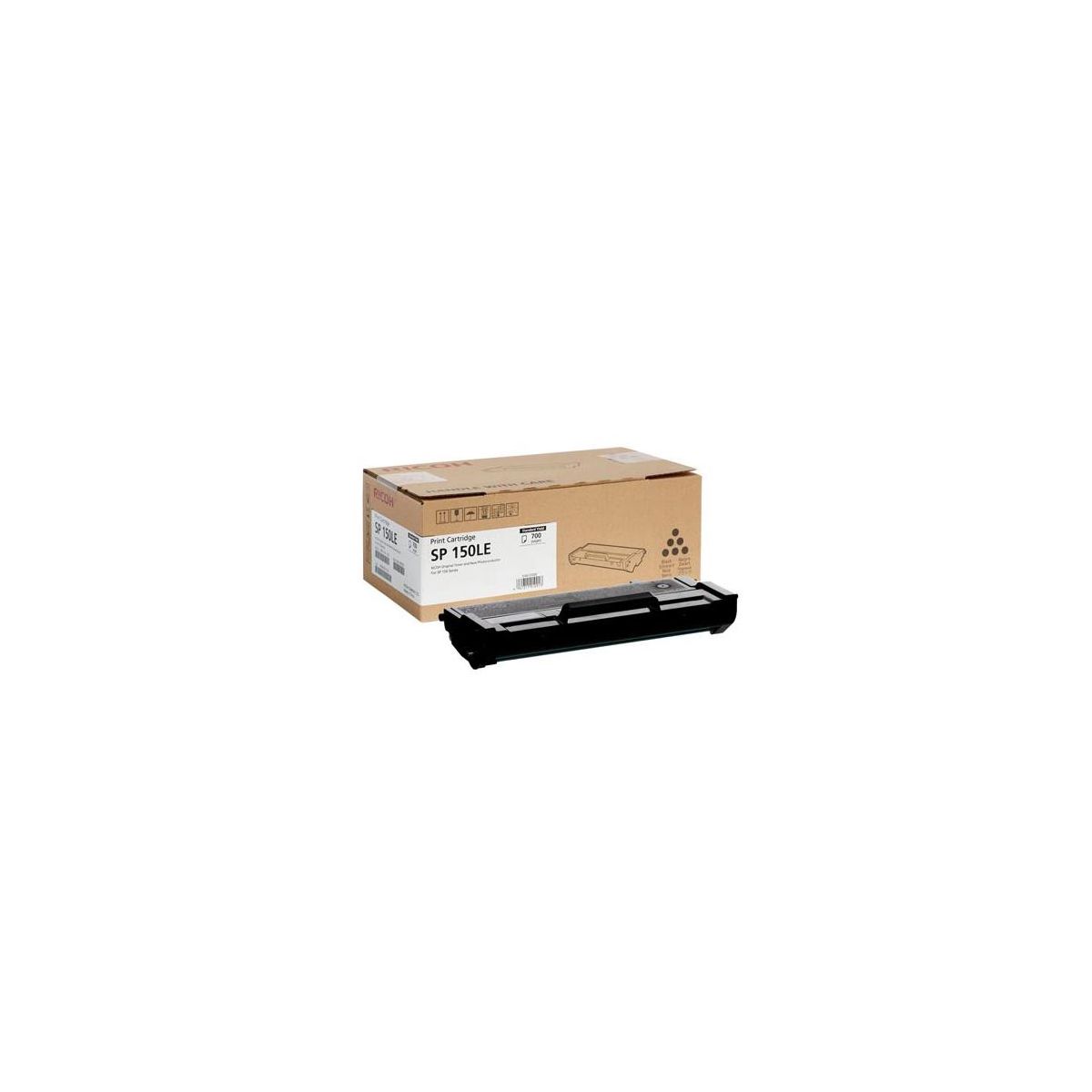 RICOH SP-150 SERIES TNR CRTR BLACK (700k) (407971) (RICTSP150LE)