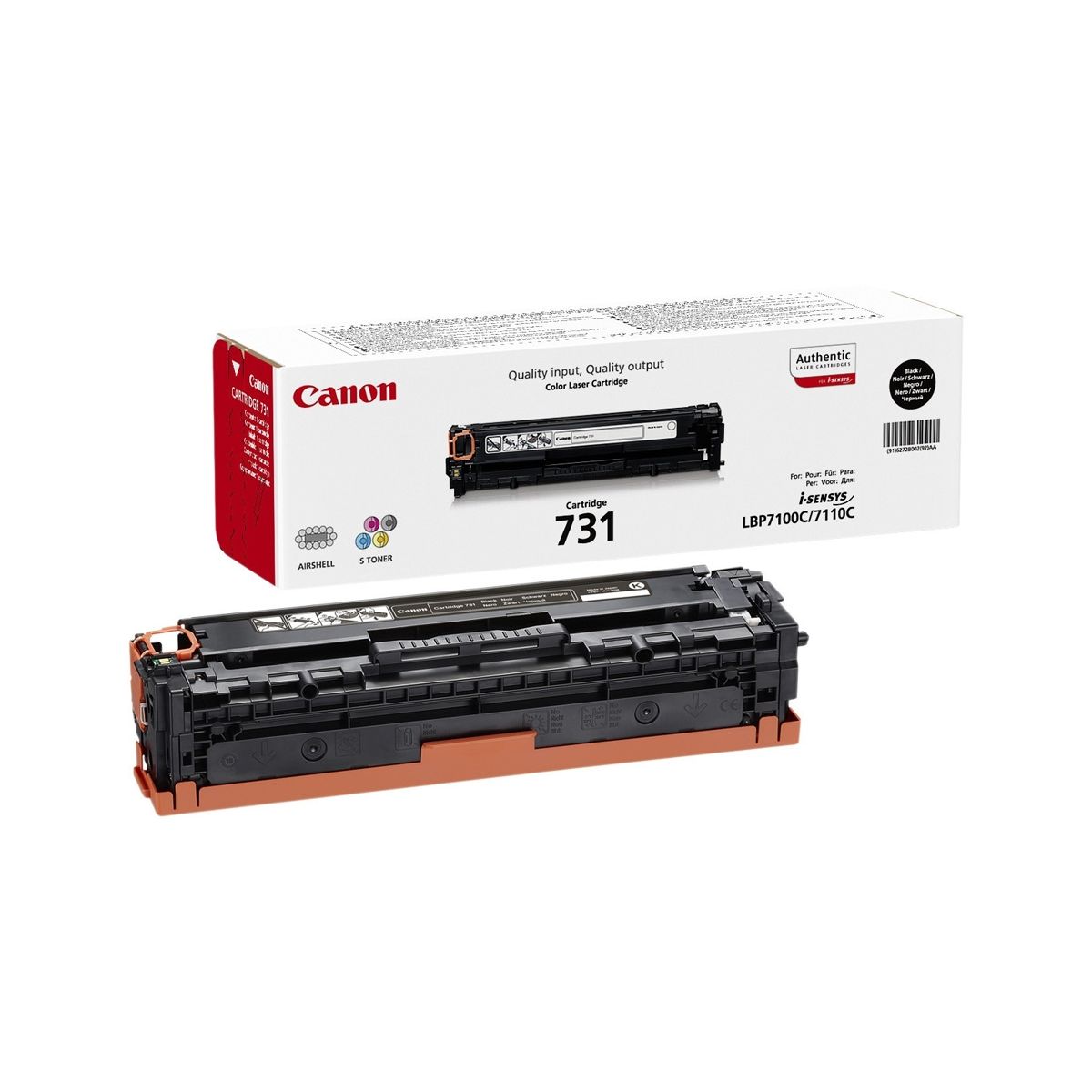 CANON LBP 7100CN/7110CW CRTR-731 BLACK (6272B002) (CAN-731BK)