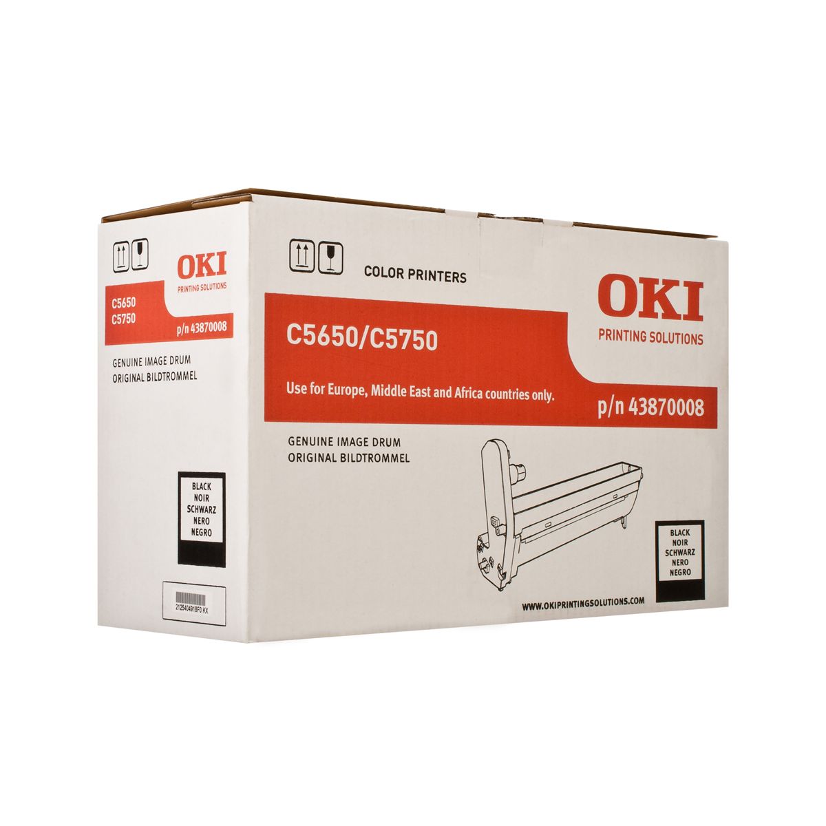 OKI C5650/C5750 DRUM BLK (43870008) (OKI-5650-BEP)