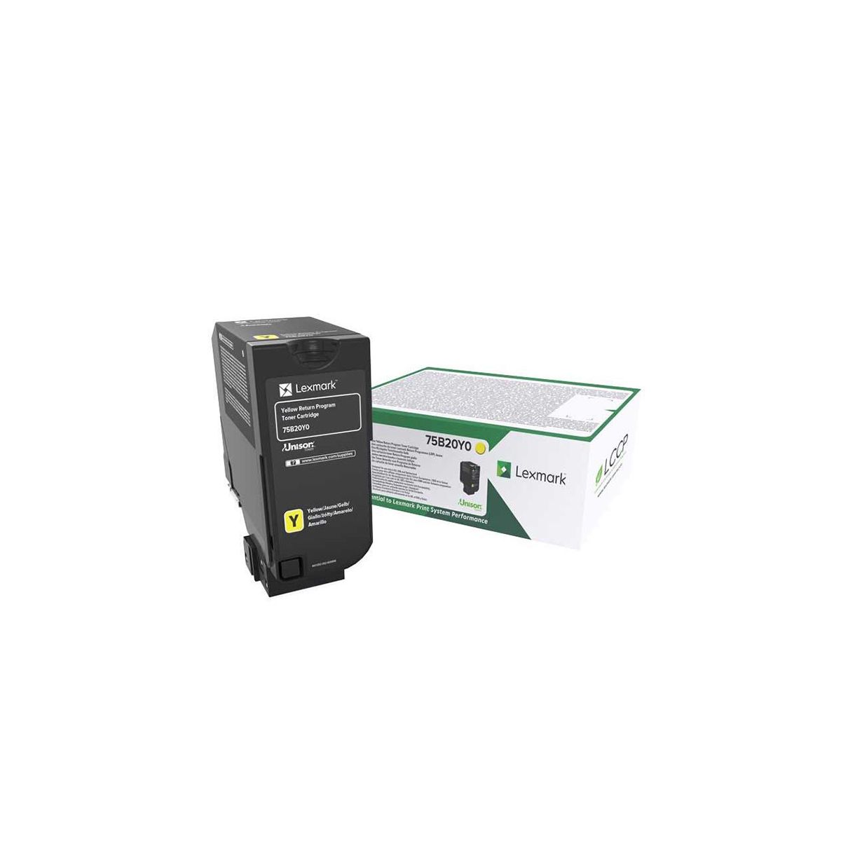 LEXMARK CS727/CS728/CX728 TONER YELLOW 10K (75B20Y0) (LEX75B20Y0)