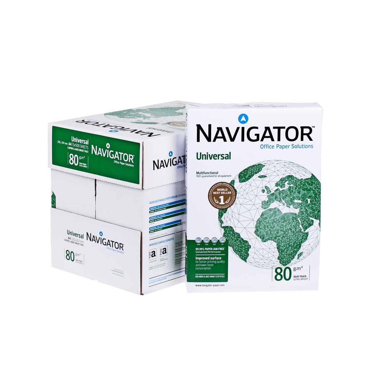 Xαρτί Navigator A4 80γρ Κιβώτιο 2500 Φύλλων