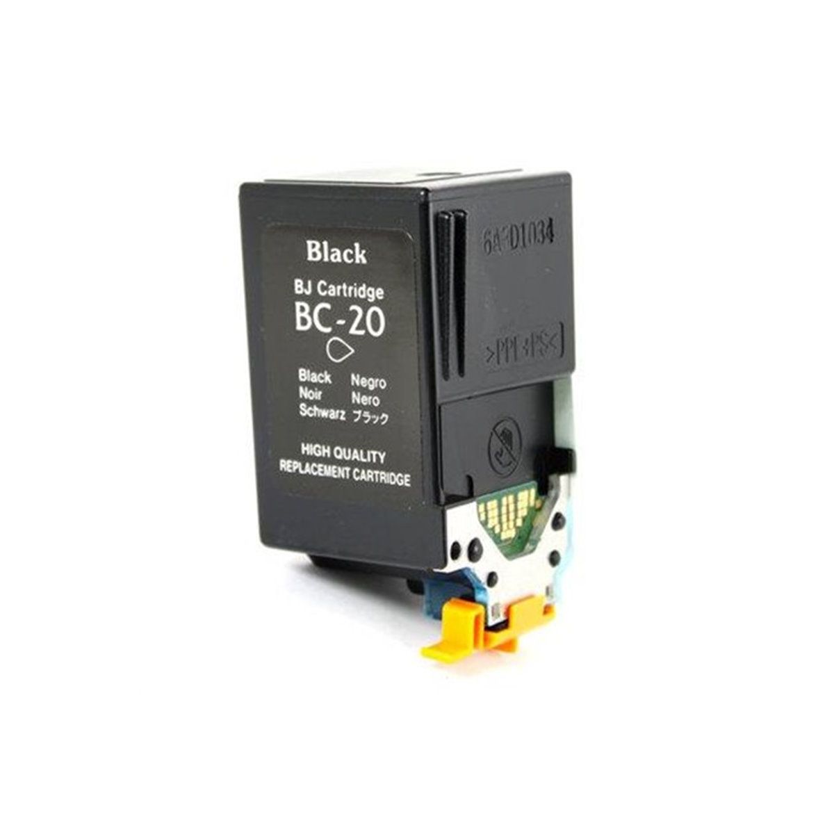 CANON Inkjet Cartridge BC20 / 0895A348 / BC-20 Mono Black pages: 1200 pp. Remanufactured