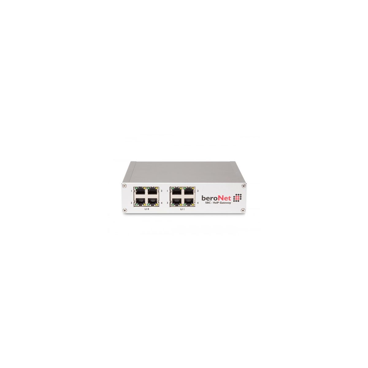 BeroNet BNSBC-M 16Ch. Modular VoIP Session Border Controller (SBC), 2 Slots for Modules, Dual NIC, 2 Sessions Free, Max 8 Concurrent Sessions