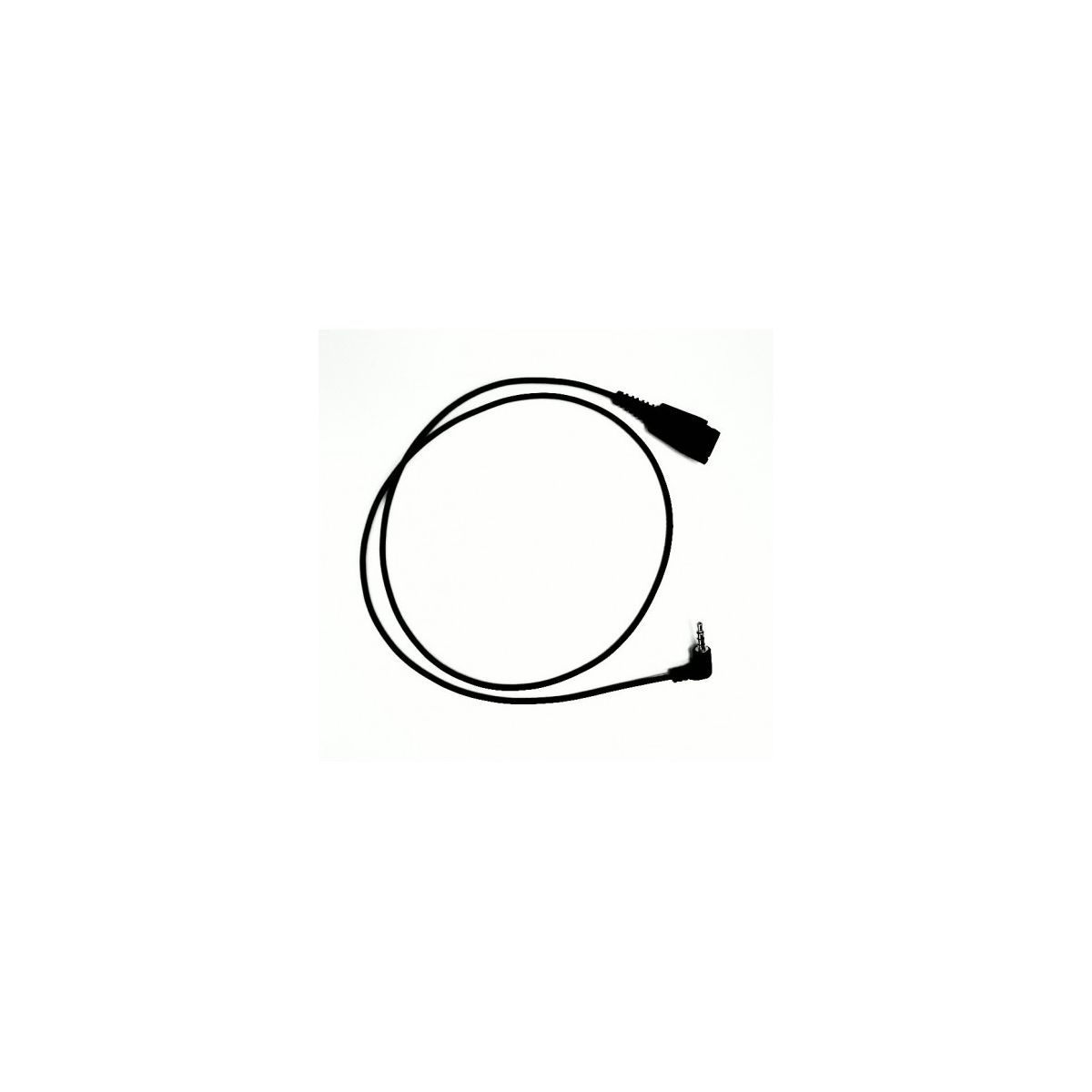 Supervoice SVC-QDJ35B Headset QD to Single 3Pins 3.5mm Jack Bottom Cable