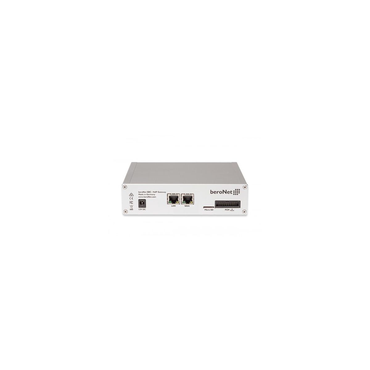 BeroNet BNSBC-M 16Ch. Modular VoIP Session Border Controller (SBC), 2 Slots for Modules, Dual NIC, 2 Sessions Free, Max 8 Concurrent Sessions