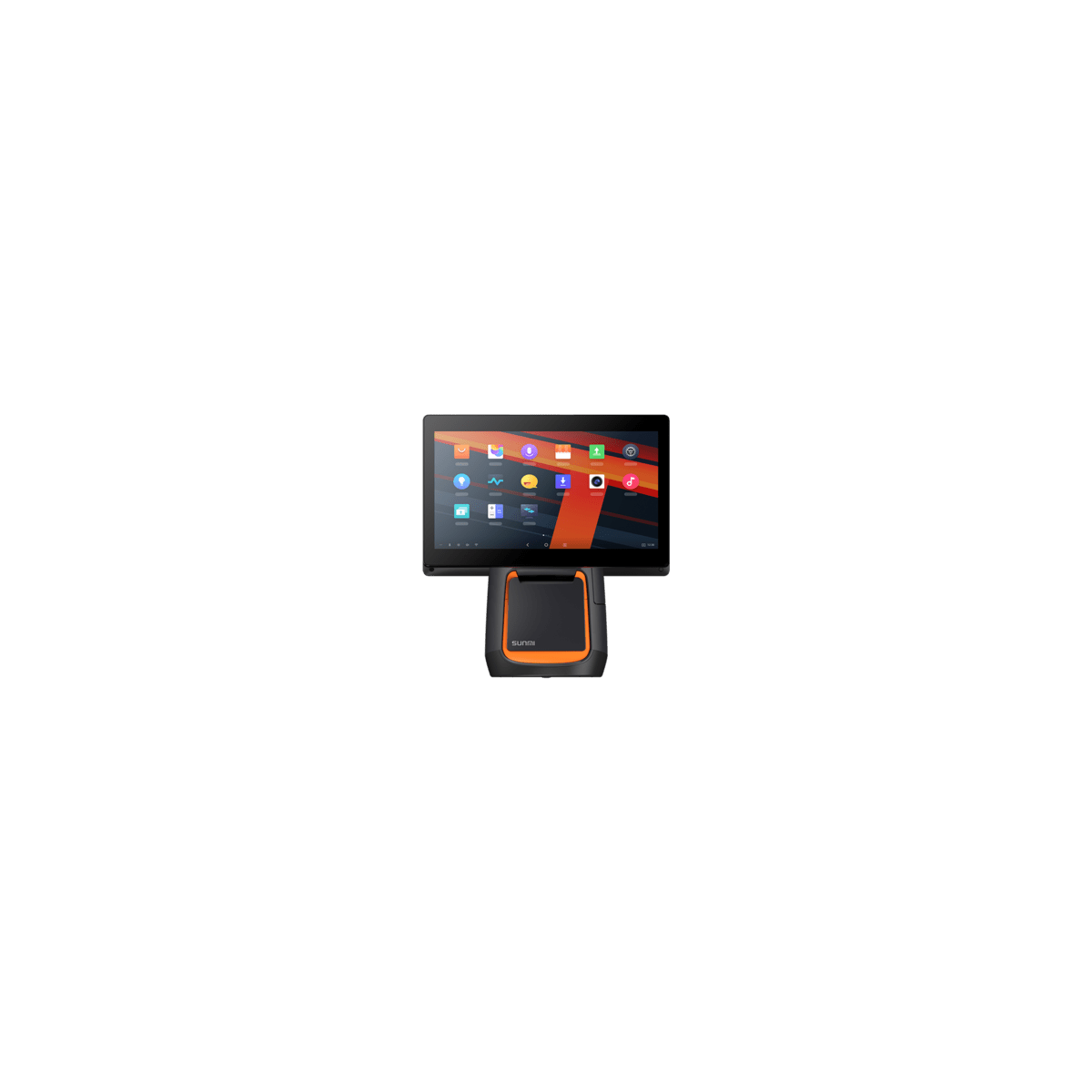 Sunmi T2s, 39.6 cm (15,6''), CD, Android, black, orange (P01220050)