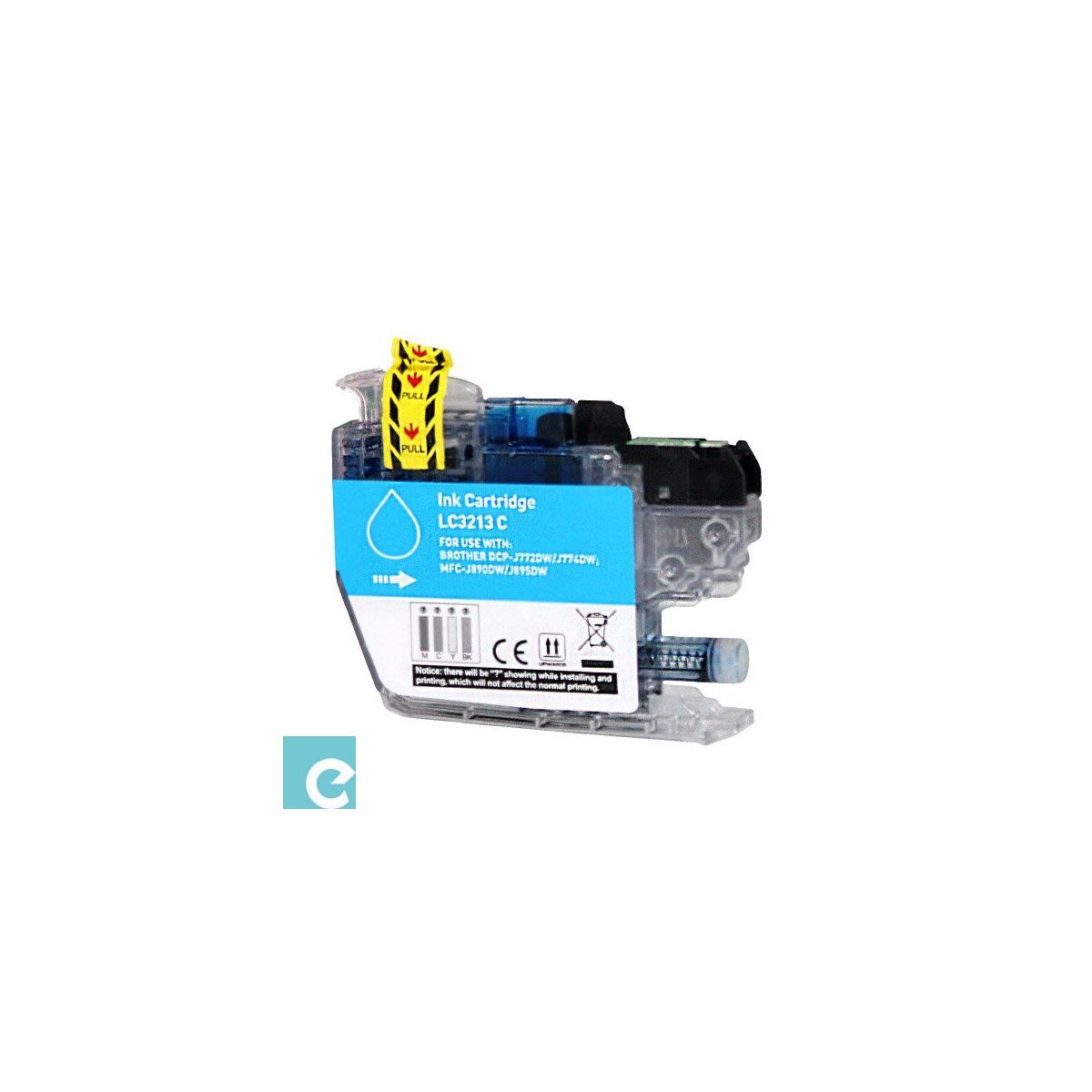 Συμβατό BROTHER Ink Tank Cartridge LC3213C / LC-3213C / LC3213 Cyan 400 σελίδες