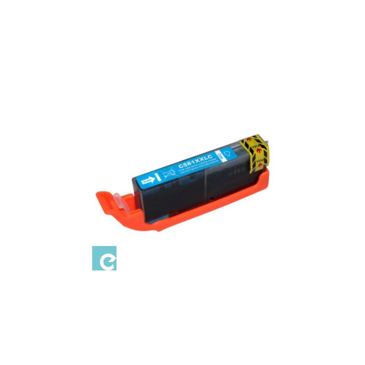 Συμβατό CANON Ink Tank Cartridge CLI581XXLC / 1995C001 / CLI-581 C Cyan 820 σελίδες