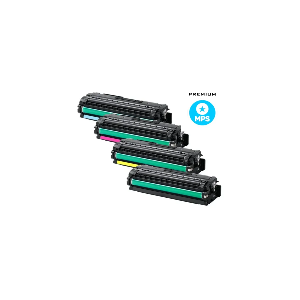 Συμβατό Samsung CLT-K506L MPS Cyan Toner Cartridge for Clp 680ND,Clx 6260 (3500 Pages)