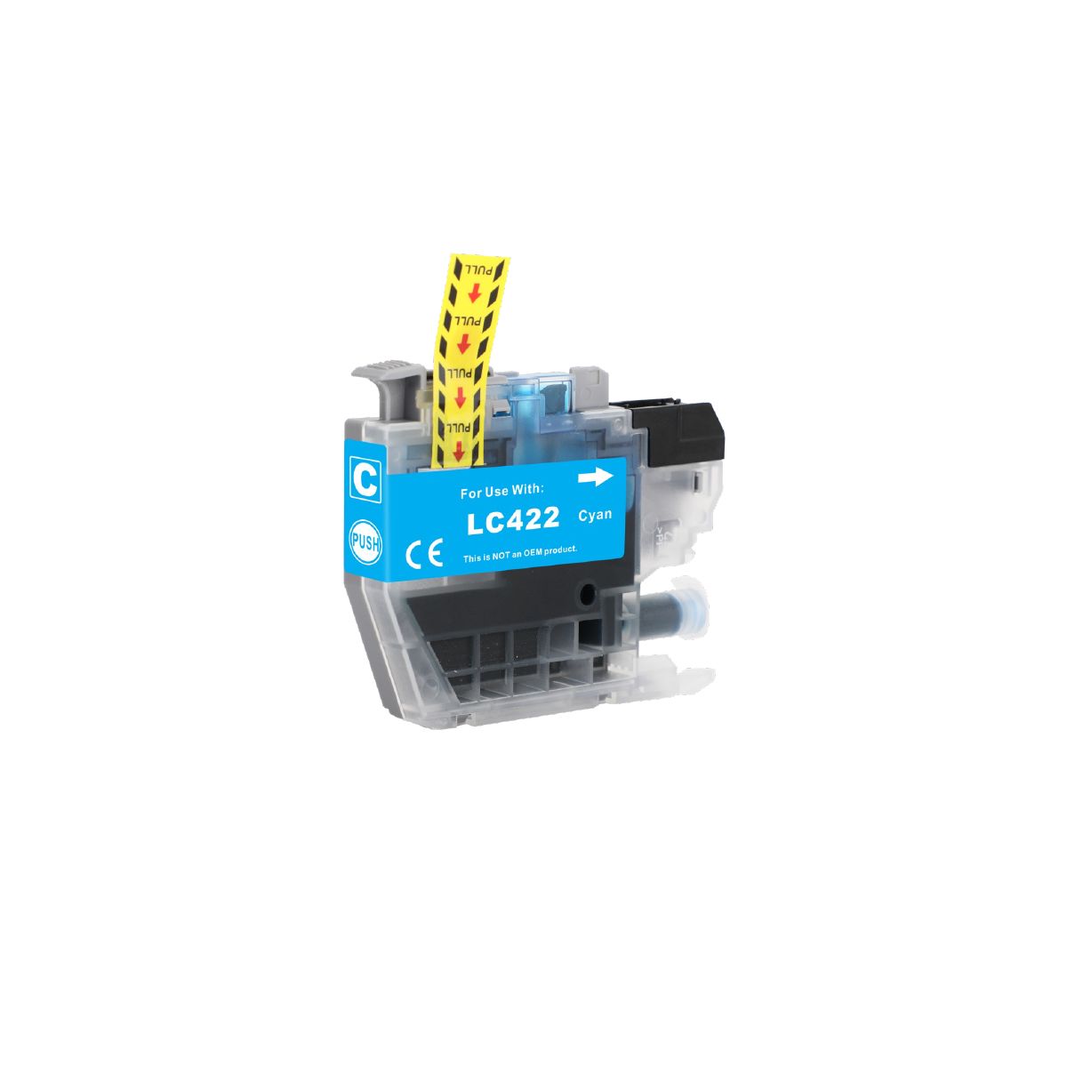 Συμβατό Brother Ink Tank Cartridge LC-422C Cyan pages 550Pgs