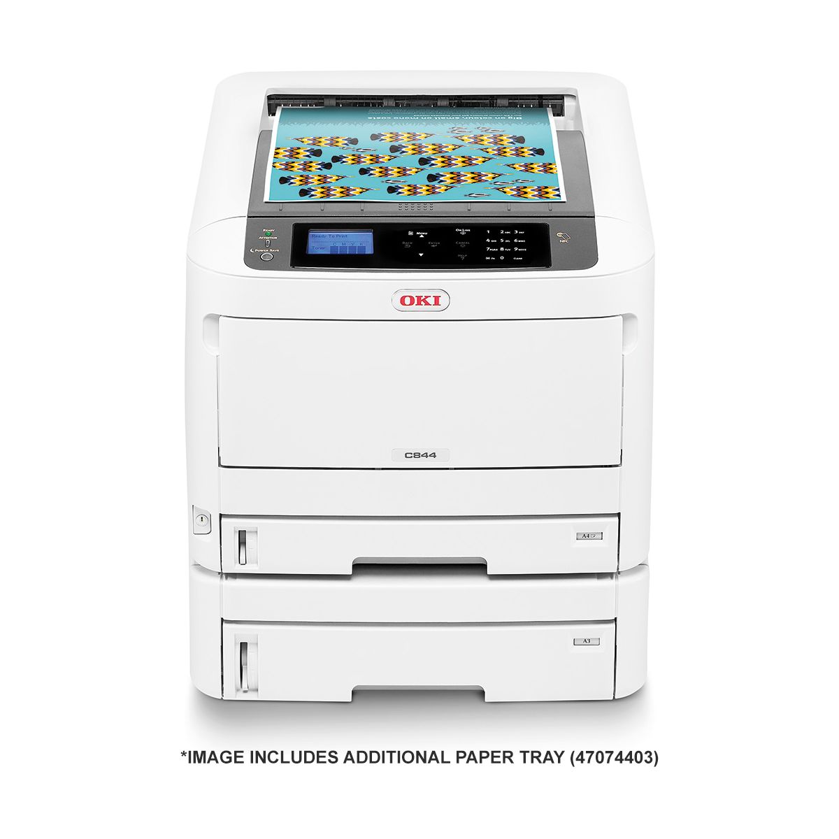 Εκτυπωτής OKI C844dnw Color Laser  (47074304)