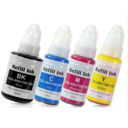 Συμβατό Yellow Ink 70Ml GI-490 for use in Pixma G1400,G2200,G3200,G3400,G3411#0666C001