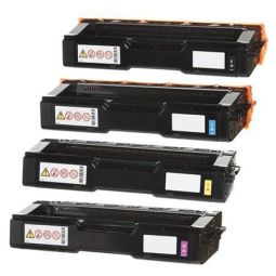 Συμβατό Ricoh 408185 Cyan Toner Cartridge for Lanier Ricoh SP C360s, C361 (5000 Pages)