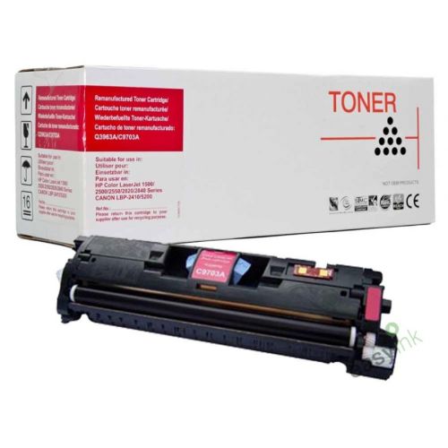 HP Toner Cartridge  9703A / C9703A / 121A Magenta pages: 4000 pp. Remanufactured
