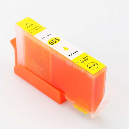 Συμβατό HP Inkjet Cartridge 655Y / CZ112AE / 655 Yellow 600 σελίδες