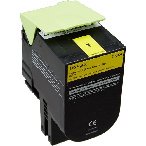 Συμβατό LEXMARK Toner Cartridge CS510Y / 70C0X40 / 700X4 - 70C2XY0 (ret) 70C2XYE (cor) Yellow 4000 σελίδες
