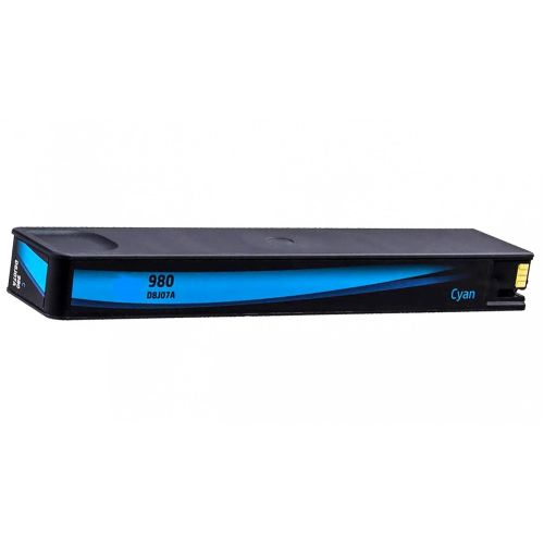 HP Inkjet Cartridge  980CXL / D8J07A / 980 Cyan pages: 10000 pp. Remanufactured