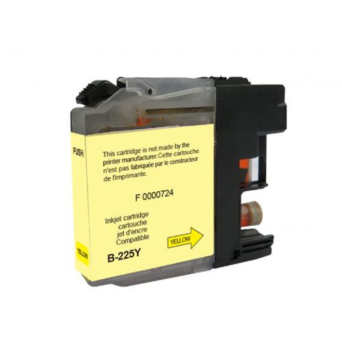 Συμβατό BROTHER Ink Tank Cartridge LC225XLY / LC-225XLY / LC-225 Yellow 1200 σελίδες