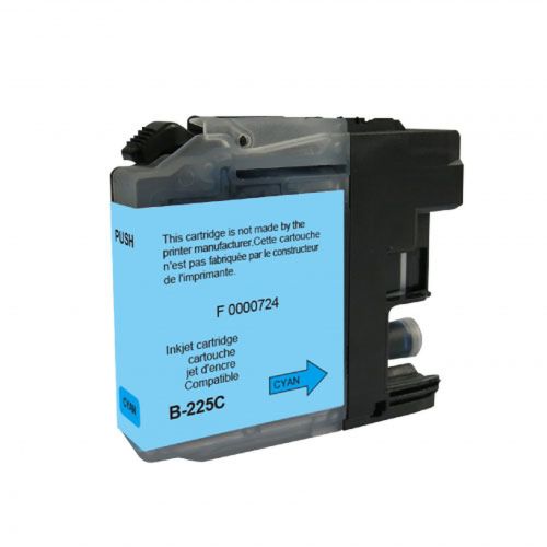 Συμβατό BROTHER Ink Tank Cartridge LC225XLC / LC-225XLC / LC-225 Cyan 1200 σελίδες