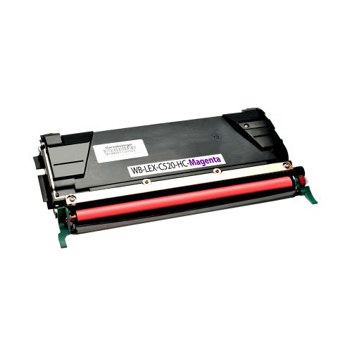 LEXMARK Toner Cartridge 522M / C5222MS / C5220MS (ret.) - C522A3MG (corp.) Magenta pages: 3000 pp. Remanufactured