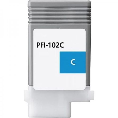 CANON Inkjet Cartridge  PFI102C / 0896B001 / PFI-102C Cyan pages: 1500 pp. Remanufactured