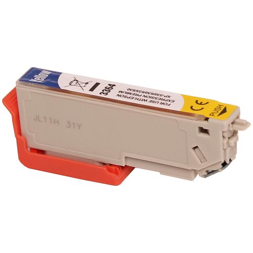 Συμβατό EPSON Ink Tank Cartridge T3364 / C13T33644010 / 33XL/ARANCIA Yellow 650 σελίδες