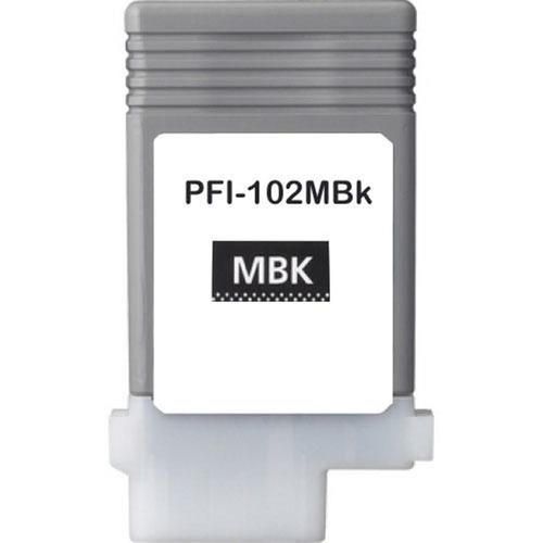 CANON Inkjet Cartridge  PFI102MB / 0894B001 / PFI-102MBK Matte Black pages: 1500 pp. Remanufactured