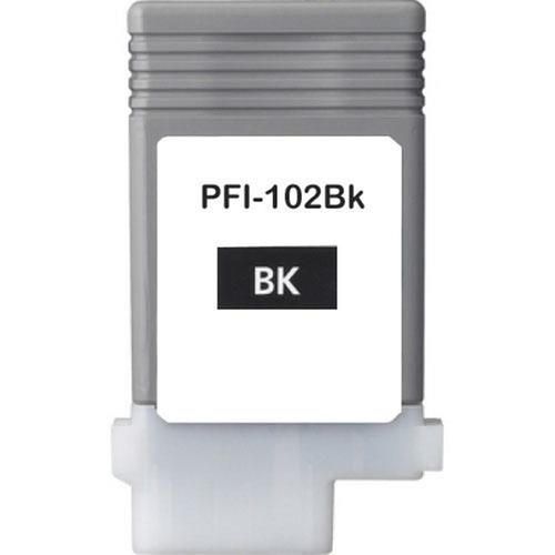 CANON Inkjet Cartridge  PFI102BK / 0895B001 / PFI-102BK Black pages: 2200 pp. Remanufactured
