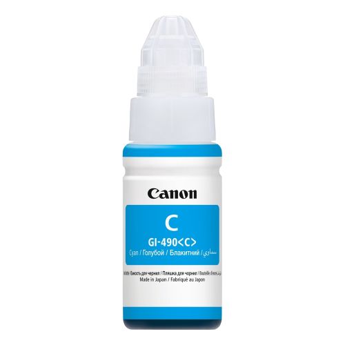 Canon Μελάνι Inkjet GI-490 Cyan (0664C001) (CANGI-490C)