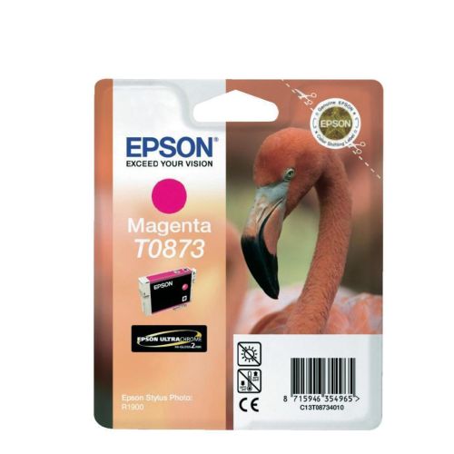 Epson Μελάνι Inkjet T0873 Magenta (C13T08734010) (EPST087340)