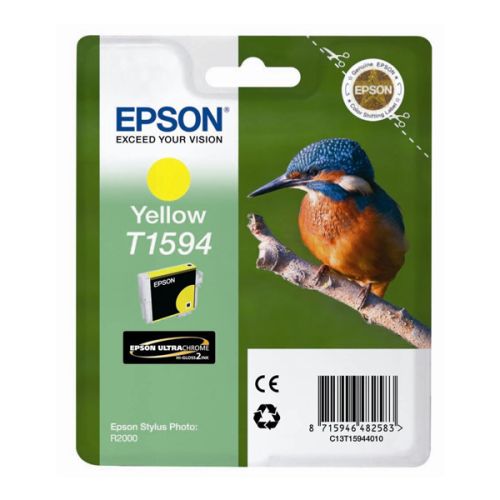 Epson Μελάνι Inkjet T1594 Yellow (T15944010) (EPST159440)