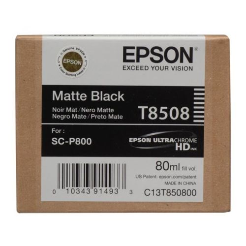 Epson Μελάνι Inkjet T8508 Matte Black (C13T850800) (EPST850800)
