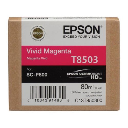 Epson Μελάνι Inkjet T8503 Vivid Magenta (C13T850300) (EPST850300)