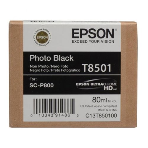 Epson Μελάνι Inkjet T8501 Black (C13T850100) (EPST850100)
