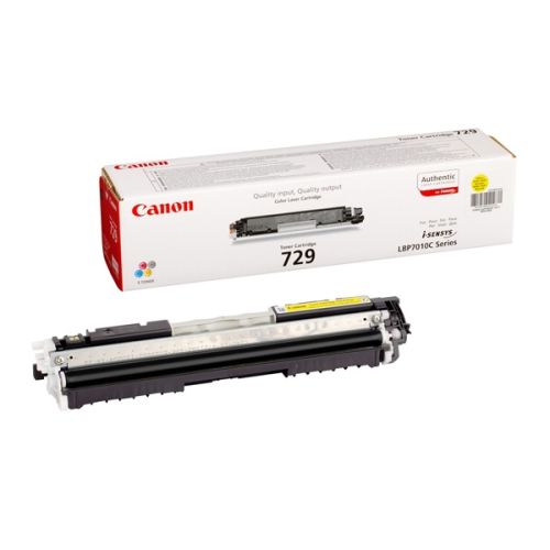 CANON LBP 7010C/7018C YELLOW TONER CRTR 729 (1K) (4367B002) (CAN-729Y)