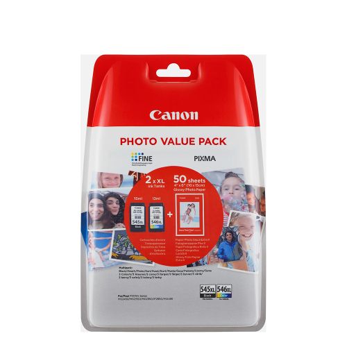 Canon Μελάνι PG545XLVP BLACK & TRI-COLOR (8286B006) (CANPG545XLVP)