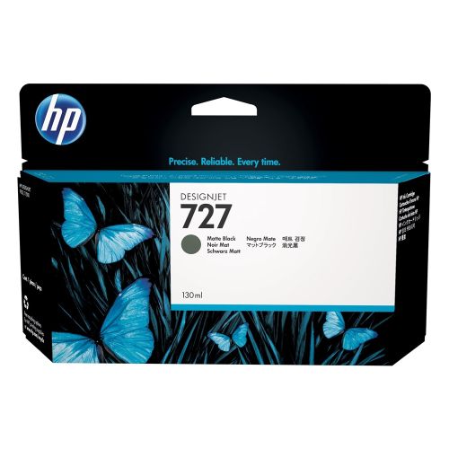 Black Matt Compatible HP T1500,T2500,T920,T930-130ML #727