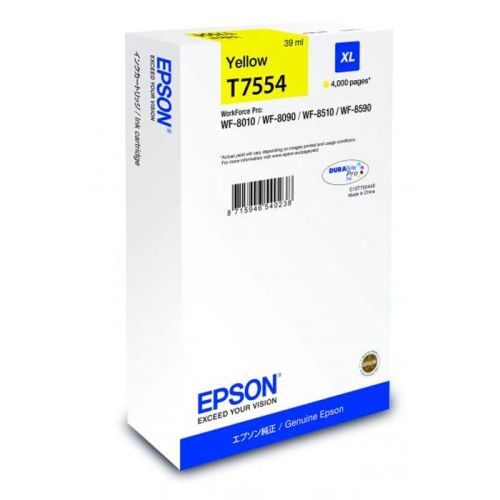Epson Μελάνι Inkjet T7554 Yellow XL (C13T755440) (EPST755440)