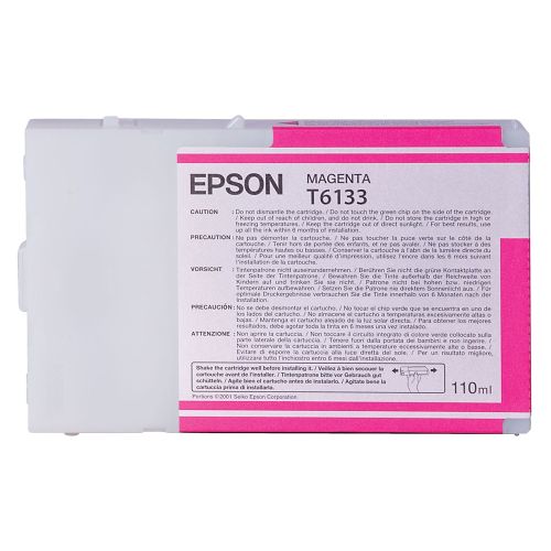 Epson Μελάνι Inkjet T6133 Magenta (C13T613300) (EPST613300)