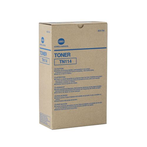 KONICA MINOLTA BIZHUB 162/210/Di152/183 TN114 TWIN (2) (8937784) (MINT162)