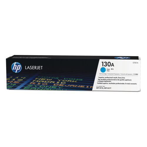HP Toner 130A LJ PRO M176/177 Cyan (CF351A) (HPCF351A)