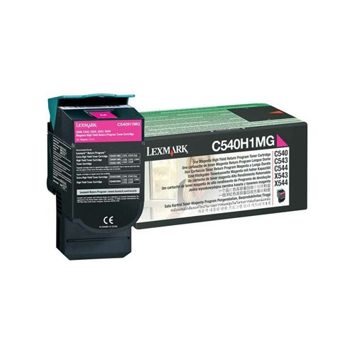 LEXMARK C54x/X543 HC MAGENTA TNR (2k) (C540H1M) (LEXC540H1M)