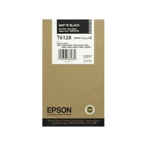Epson Μελάνι Inkjet T6128 Matte Black (C13T612800) (EPST612800)