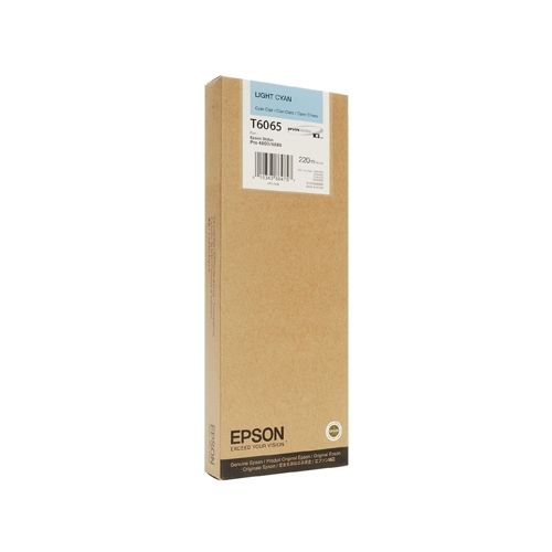 Epson Μελάνι Inkjet T6065 Light Cyan (C13T606500) (EPST606500)