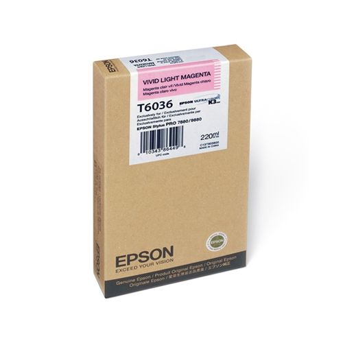 Epson Μελάνι Inkjet T6036 Vivid Light Magenta (C13T603600) (EPST603600)