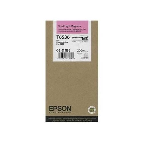 Epson Μελάνι Inkjet T6536 Vivid Light Magenta (C13T653600) (EPST653600)