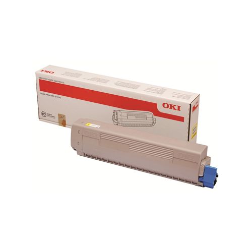 OKI MC853/MC873/MC883 TONER YELLOW 7.3K (45862837) (OKI-MC853-Y)