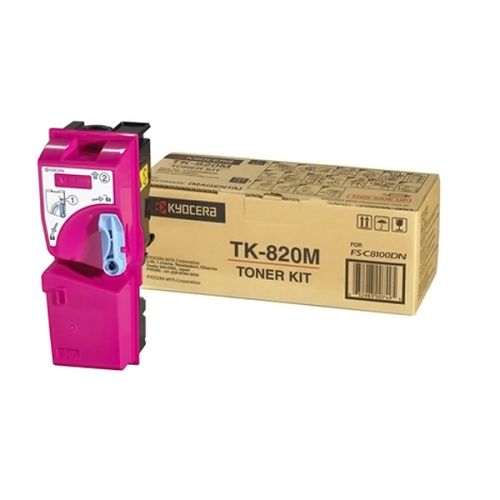 KYOCERA FS C8100DN TONER MAGENTA (7k) (TK-820M) (KYOTK820M)