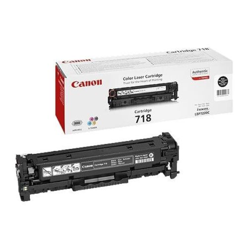 CANON LBP7200CDN BLK TNR CRTR 718 (3.4k) (2662B002) (CAN-718BK)