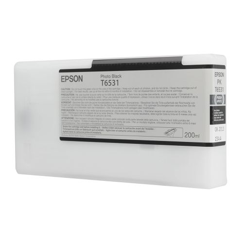 Epson Μελάνι Inkjet T6537 Black (C13T653700) (EPST653700)